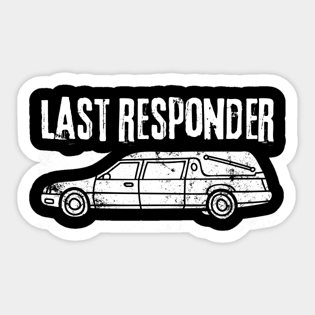 Last Responder Sticker by Oolong